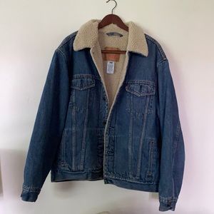 Levi’s Denim Sherpa Lined Jacket